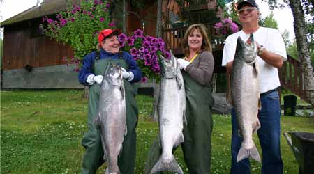 Alaska King Salmon Fishing Guides Kenai River Hp 450