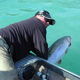 Guided Kenai River silver salmon fishing trips