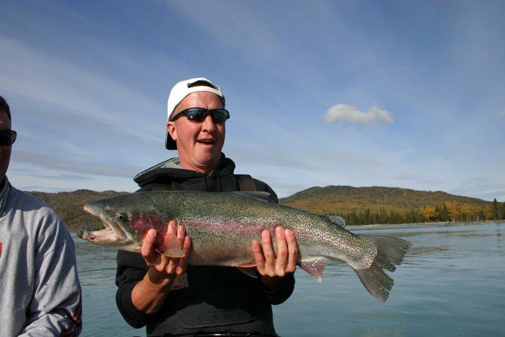 Giant Rainbow Buck Caught On Kenai River In Alaska 1000