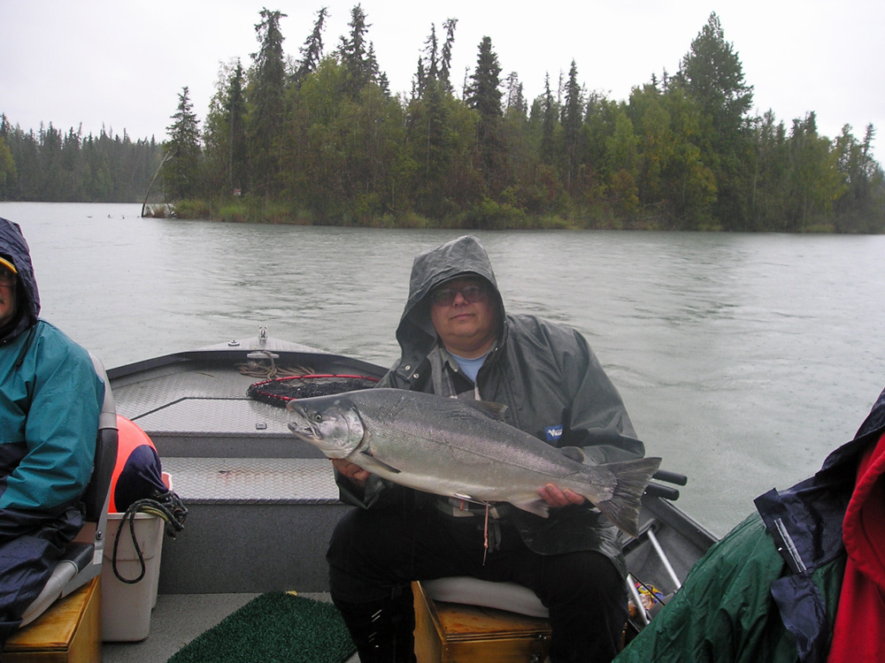 Rainy Day Silver Salmon Catch 1000