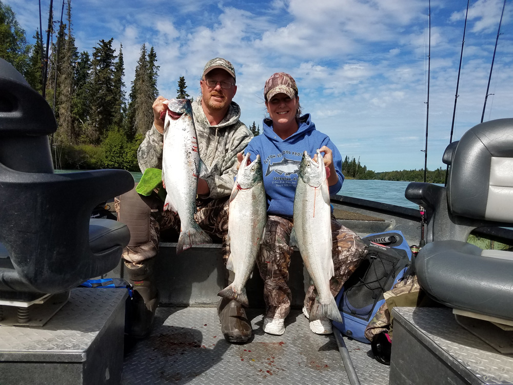 Sunny Day To Catch Silvers On Kenai River 1000